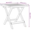 vidaXL Chaises longues lot de 2 avec table noir bois massif d'acacia