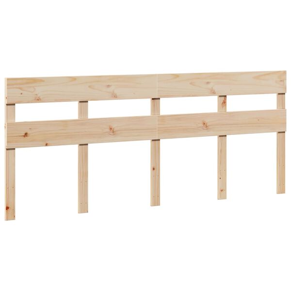 vidaXL Cadre de lit sans matelas 180x200 cm bois massif de pin