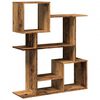 vidaXL &Eacute;tag&egrave;re s&eacute;paratrice de pi&egrave;ce vieux bois 92x29x112 cm