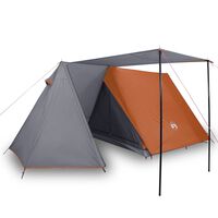 vidaXL Tente de camping 3 personnes 465x220x170 cm taffetas 185T