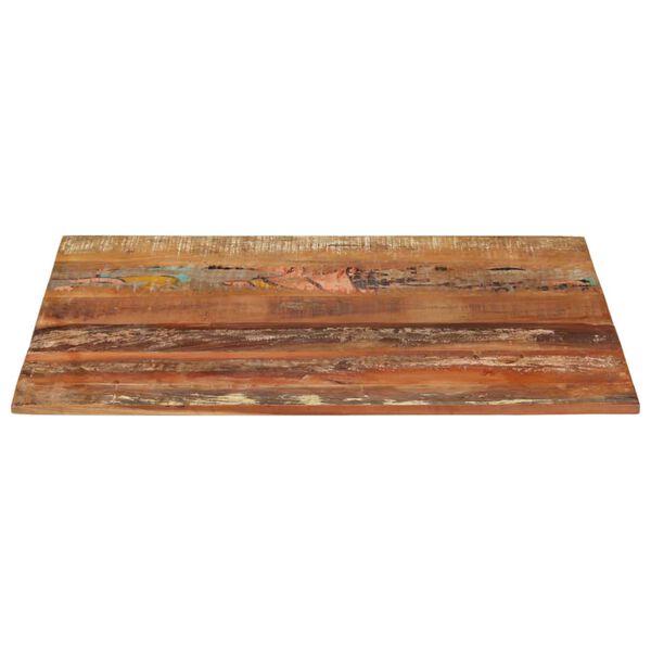 vidaXL Dessus de table rectangulaire 70x90 cm 15-16 mm Bois r&eacute;cup&eacute;r&eacute;