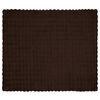 vidaXL Couverture en Fourrure de Lapin Synth&eacute;tique Camel 240 x 270 cm