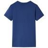 T-shirt pour enfants bleu fonc&eacute; 116