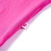 T-shirt pour enfants rose fonc&eacute; 128