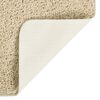 vidaXL Tapis shaggy antid&eacute;rapant Cr&egrave;me 200x290 cm