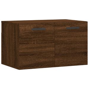 vidaXL Armoire murale Ch&ecirc;ne marron 60x36,5x35 cm Bois d'ing&eacute;nierie