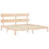 vidaXL Cadre de lit sans matelas bois massif de pin