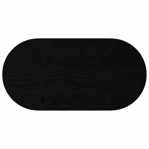 vidaXL Dessus de table 80x40x2 cm bois de ch&ecirc;ne massif ovale