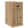 vidaXL Meuble d'appoint Ch&ecirc;ne artisanal 40 x 50 x 75 cm