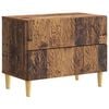vidaXL Table de chevet Bois ancien 62 x 34,5 x 48 cm Bois d'ing&eacute;nierie