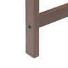 vidaXL Chaises de salle &agrave; manger 2 pcs Marron Clair