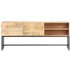 vidaXL Buffet 145x30x60 cm Bois de manguier solide