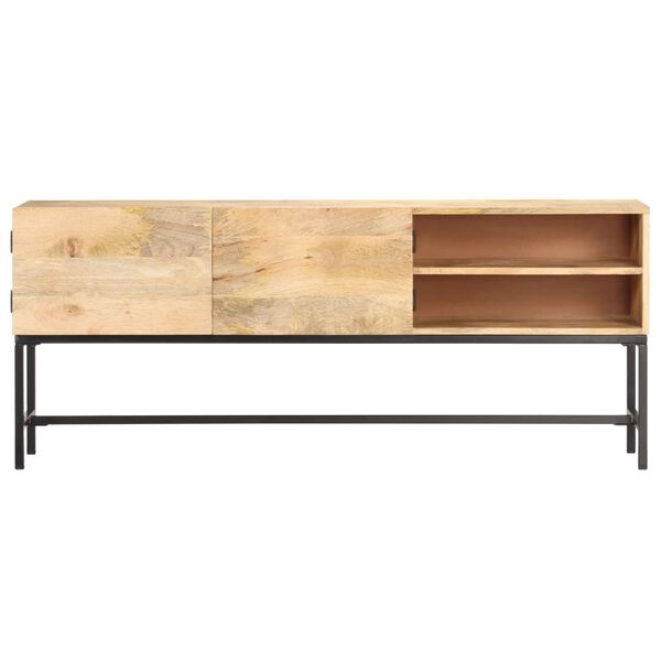 vidaXL Buffet 145x30x60 cm Bois de manguier solide