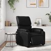 vidaXL Fauteuil inclinable &eacute;lectrique Noir Similicuir
