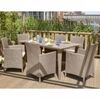 Keter Chaise de salle &agrave; manger de jardin Iowa Cappuccino 215519