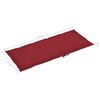 vidaXL Chaises inclinables de jardin et coussins lot de 6 Teck solide