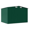 vidaXL Abri de stockage pour jardin Métal Vert 257 x 205 x 178 cm