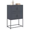 vidaXL Buffet anthracite 68,5x38,5x107 cm acier