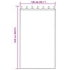 vidaXL Rideaux occultants 2 pcs Rose fonc&eacute; 140 x 245 cm Velours