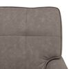 vidaXL Chaise longue avec coussin Gris 91 x 157 x 91 cm PU antique