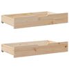 vidaXL Cadre de lit sans matelas 180x200 cm bois massif de pin