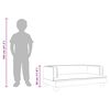 vidaXL Canap&eacute; pour enfants noir 80x45x30 cm similicuir