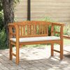 vidaXL Banc rose Naturel 114 x 46 x 82,5 cm Bois d'Acacia Massif