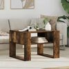 vidaXL Table basse Ch&ecirc;ne fum&eacute; 66 x 53 x 45 cm Bois d'ing&eacute;nierie