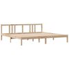 vidaXL Cadre de lit sans matelas 200x200 cm bois massif de pin