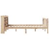 vidaXL Cadre de lit avec t&ecirc;te de lit sans matelas 120x200 cm