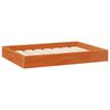 vidaXL Lit pour Chien Cire marron 72 x 54 x 9 cm Bois de Pin Massif
