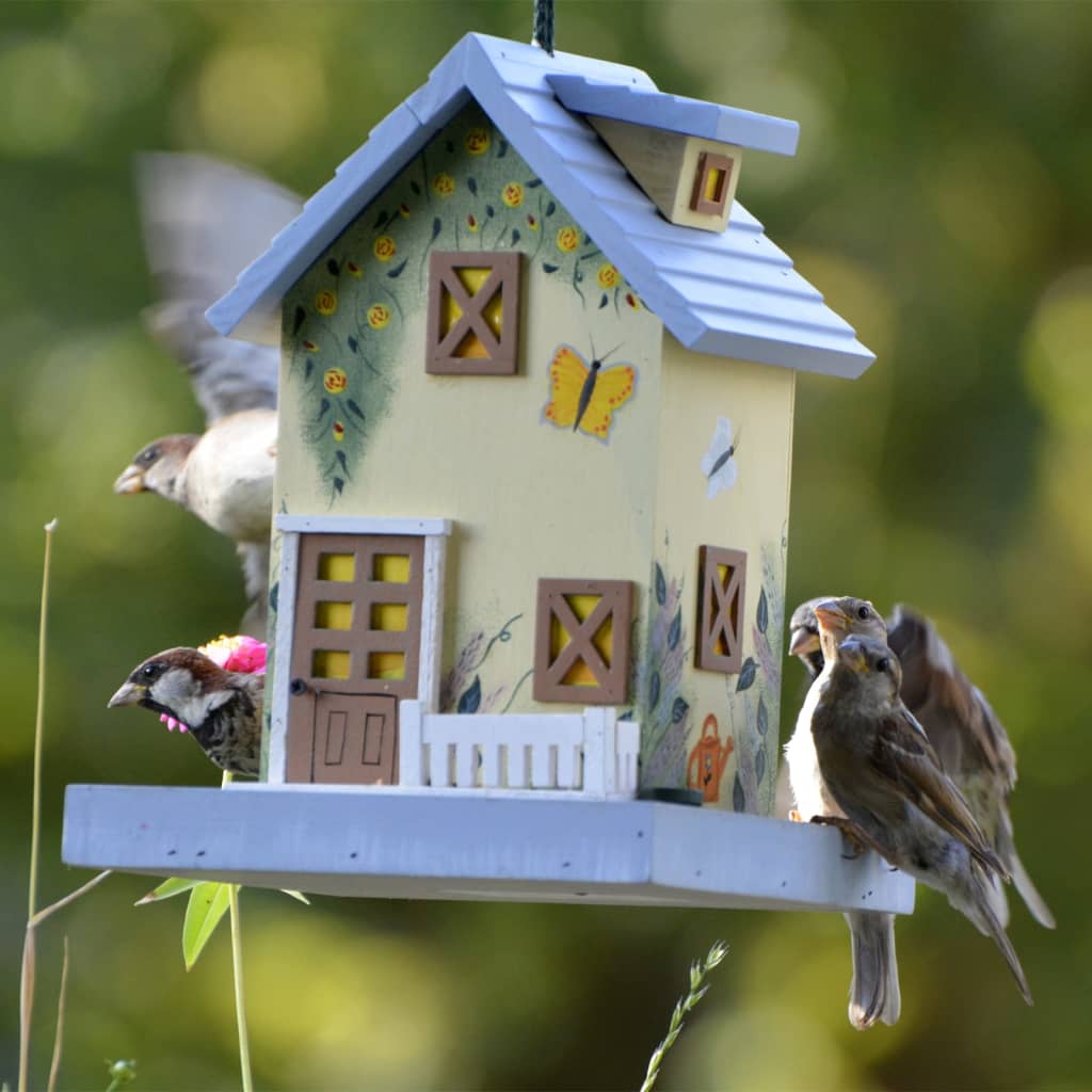 dobar Maison à oiseaux décorative Summer multicolore
