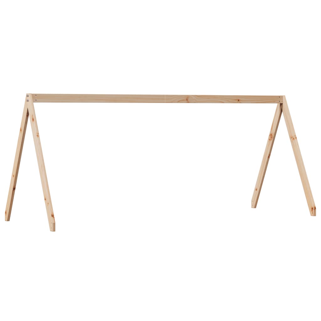 vidaXL Toit de lit pour enfants 199x80,5x88 cm bois de pin massif