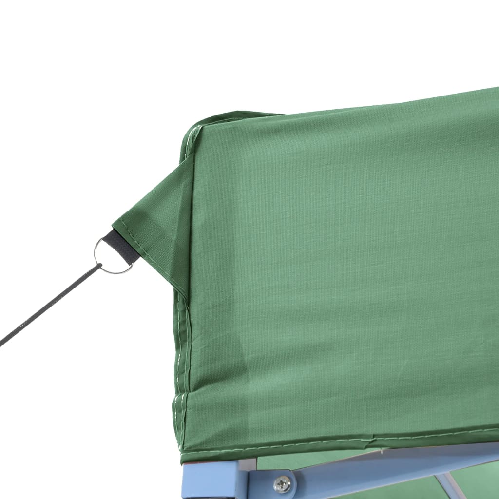 vidaXL Tente de réception pliable escamotable vert 440x292x315 cm