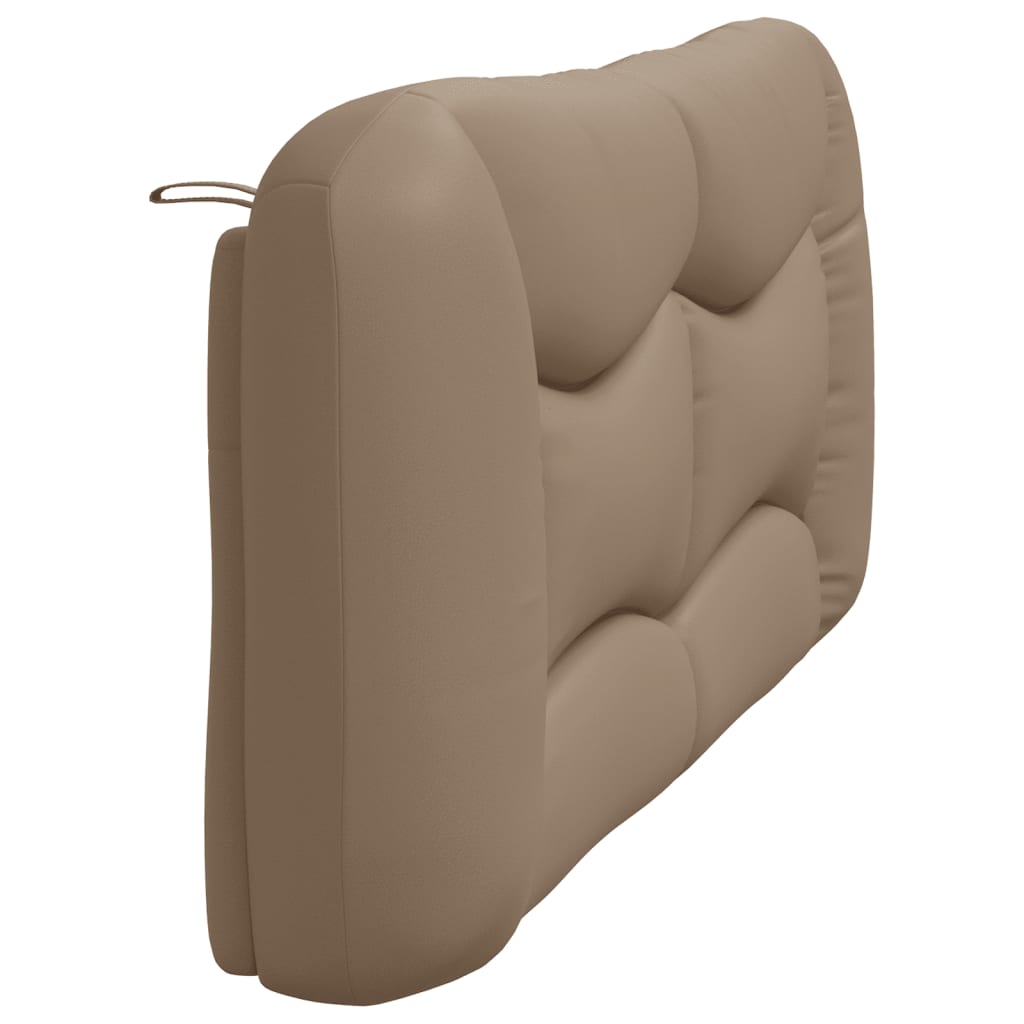 vidaXL Coussin de tête de lit cappuccino 180 cm similicuir