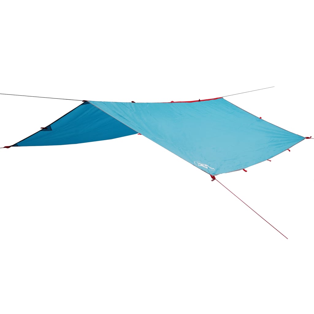 vidaXL Bâche de camping bleu 360x294 cm imperméable