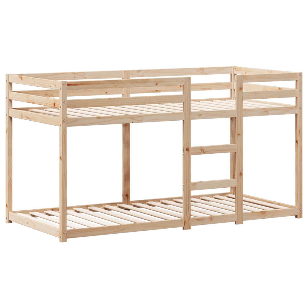 vidaXL Lit superposé sans matelas 90x190 cm bois de pin massif