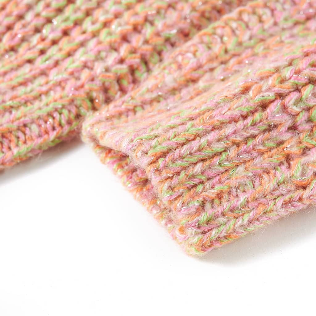 Pull-over tricoté pour enfants rose doux 104