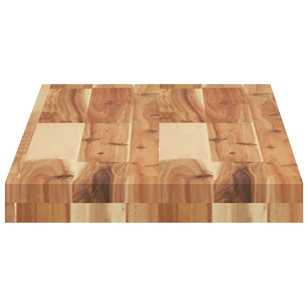 vidaXL Dessus de table 80x30x4 cm rectangulaire bois massif d'acacia