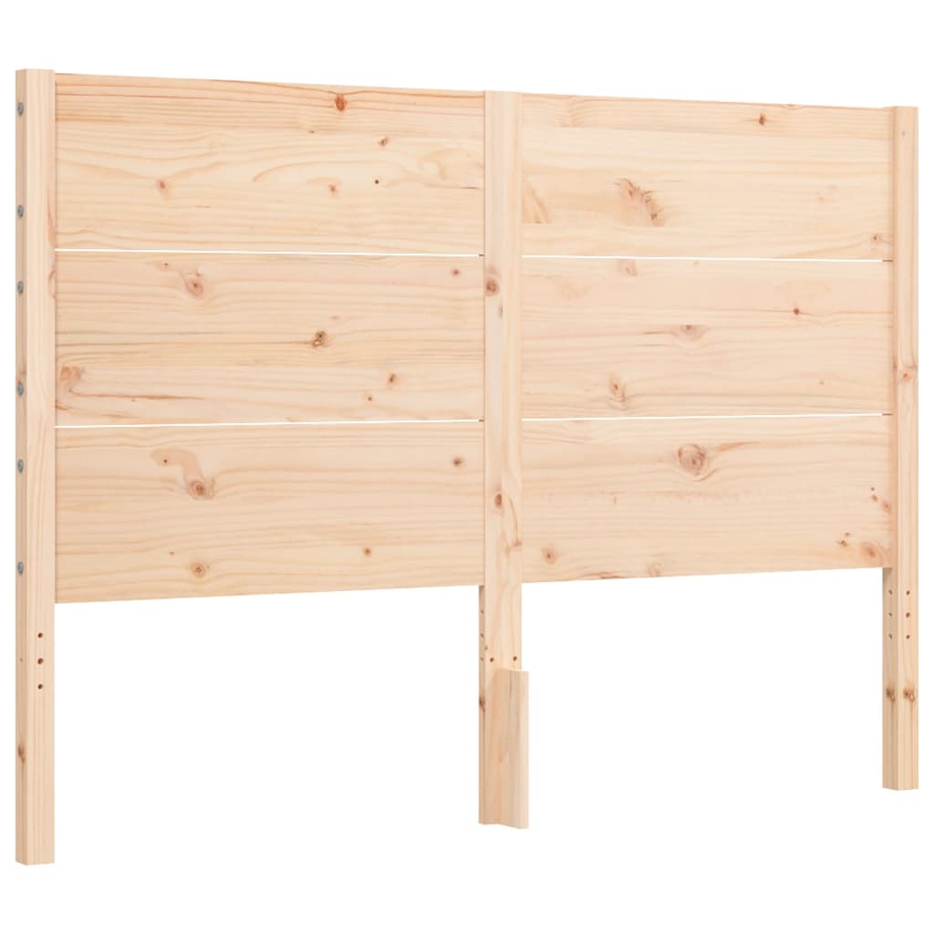 vidaXL Cadre de lit sans matelas 120x200 cm bois de pin massif