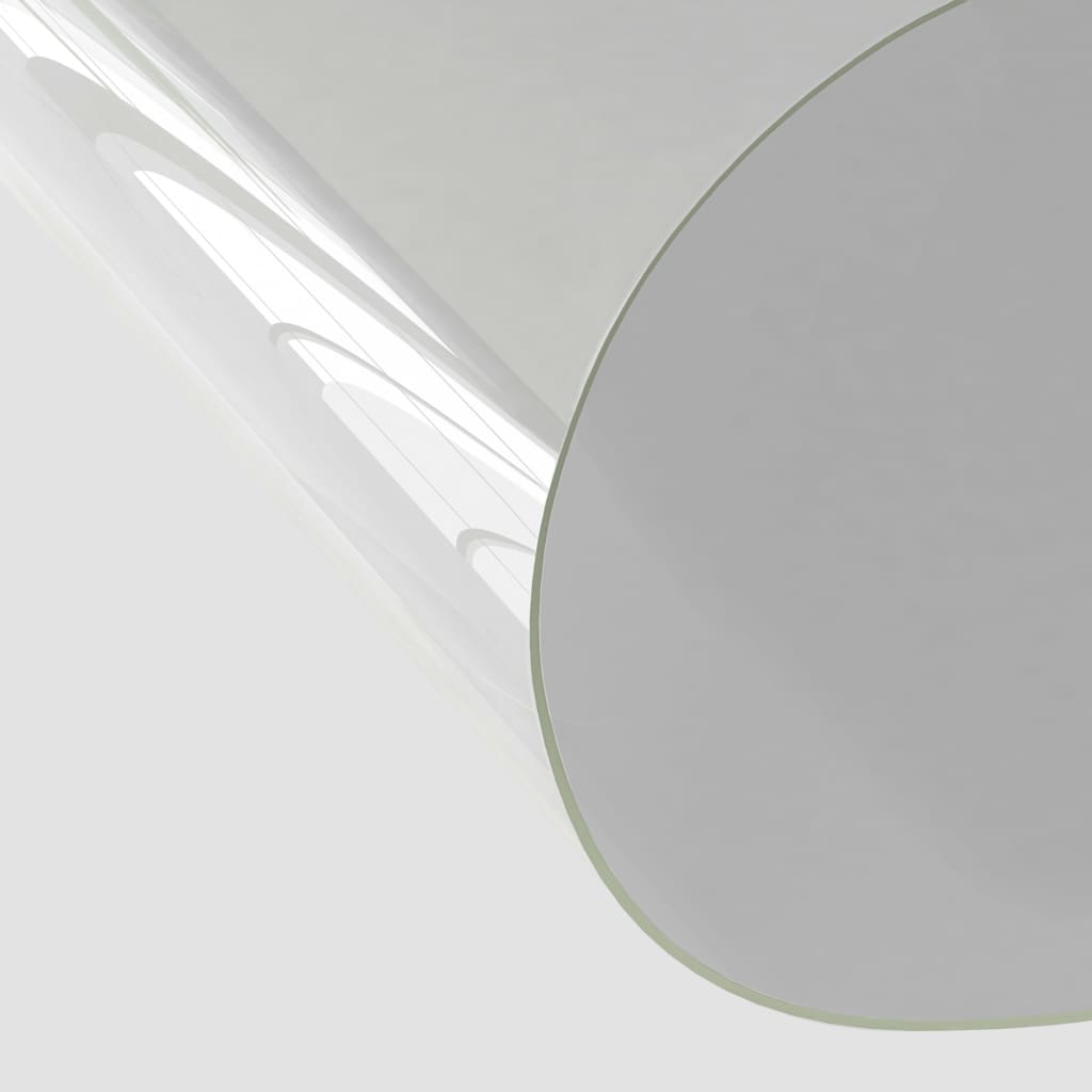 vidaXL Protecteur de table transparent 80x80 cm 2 mm PVC