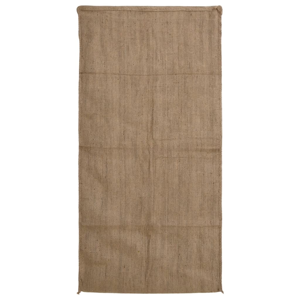 vidaXL Sacs en jute 5 pcs 65x135 cm 100 % jute 340 g/m²