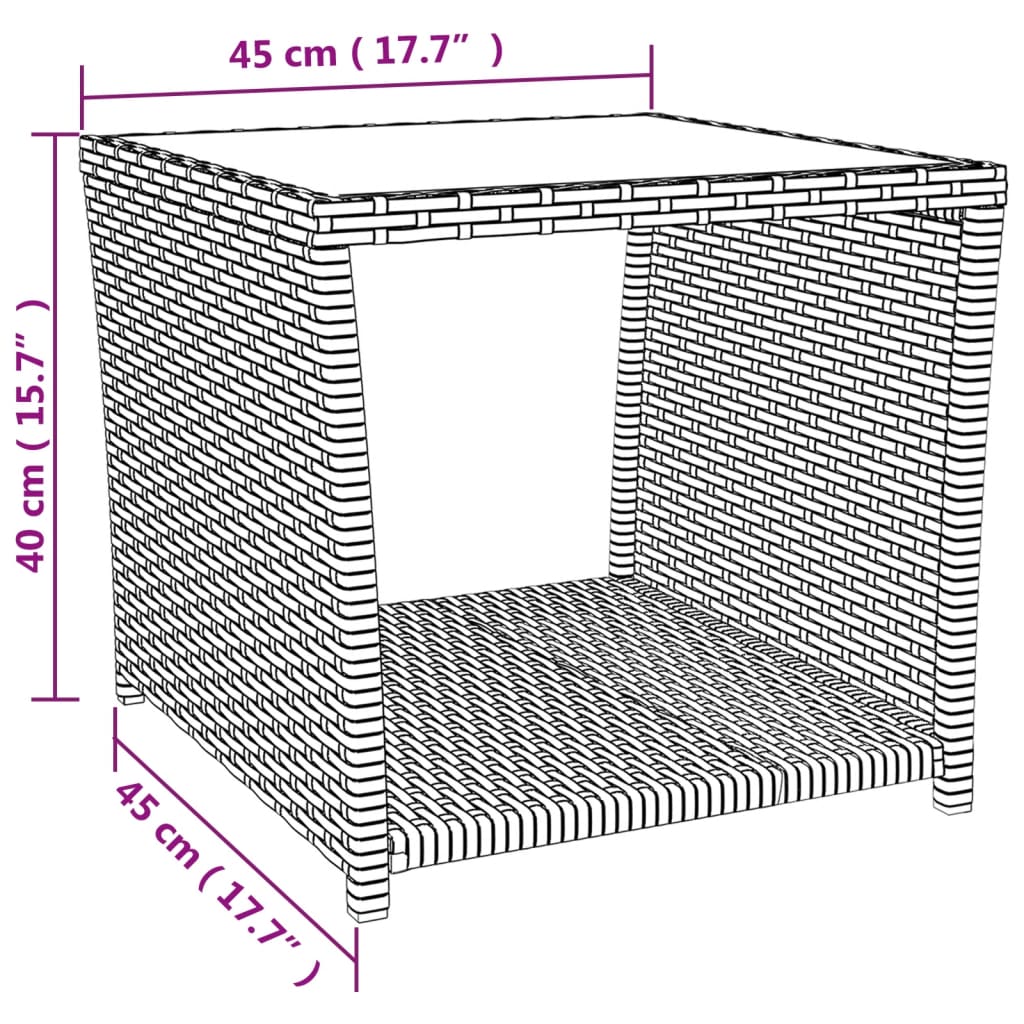 vidaXL Ensemble à manger de jardin 3 pcs coussins gris résine tressée