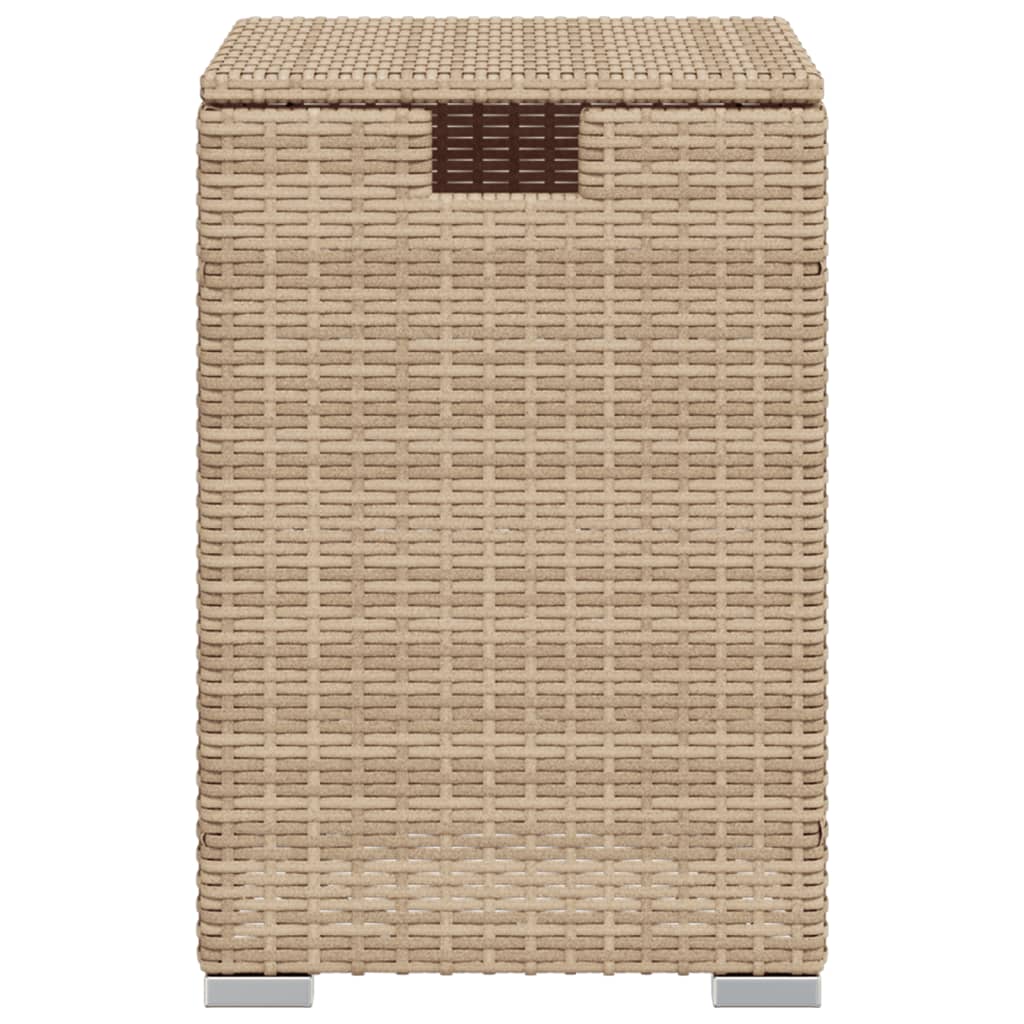 vidaXL Table de couverture de bouteille de propane beige 40x40x60 cm