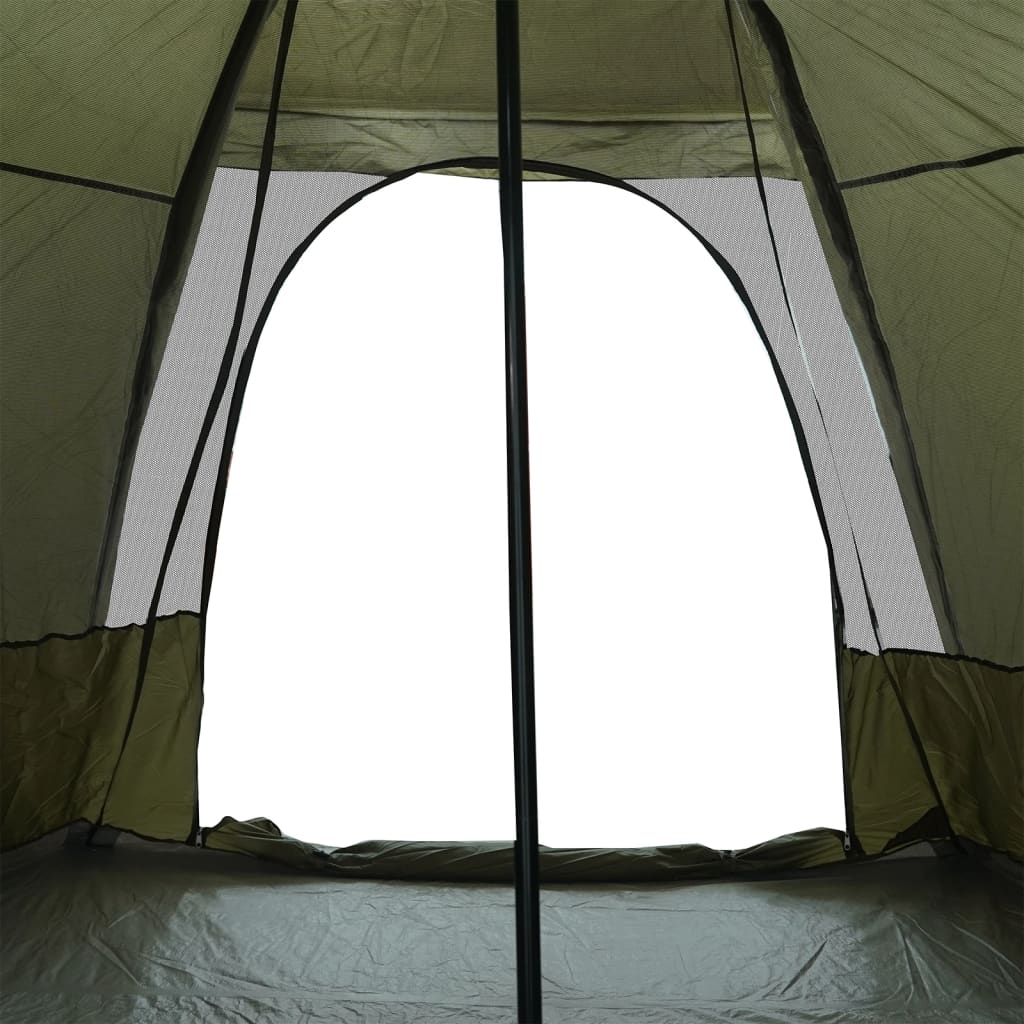 vidaXL Tente familiale tipi 6 personnes marron imperméable