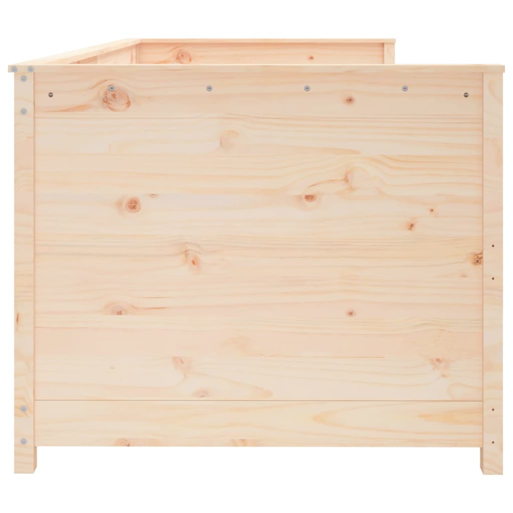 vidaXL Lit de jour sans matelas 90x200 cm bois de pin massif