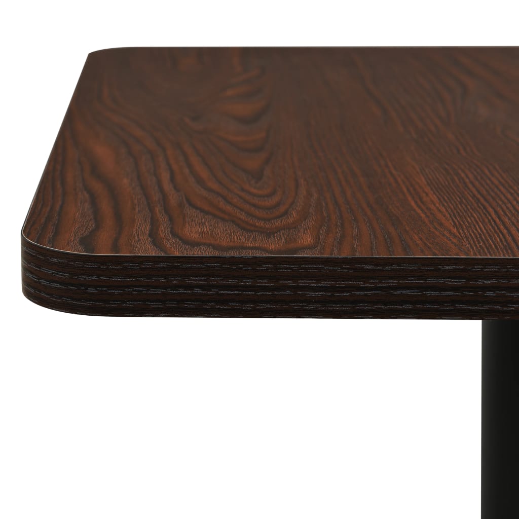 vidaXL Table de bistro Cendre foncé 70x70x107 cm