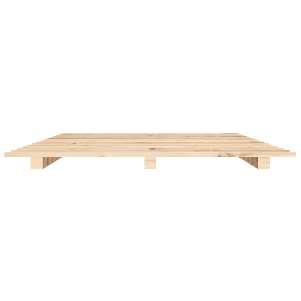 vidaXL Cadre de lit sans matelas 100x200 cm bois massif de pin