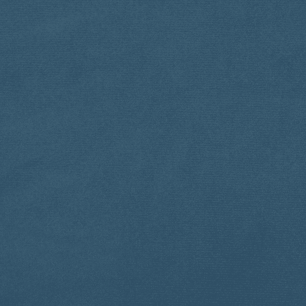 vidaXL Sommier tapissier matelas et LED Bleu foncé 120x200 cm Velours