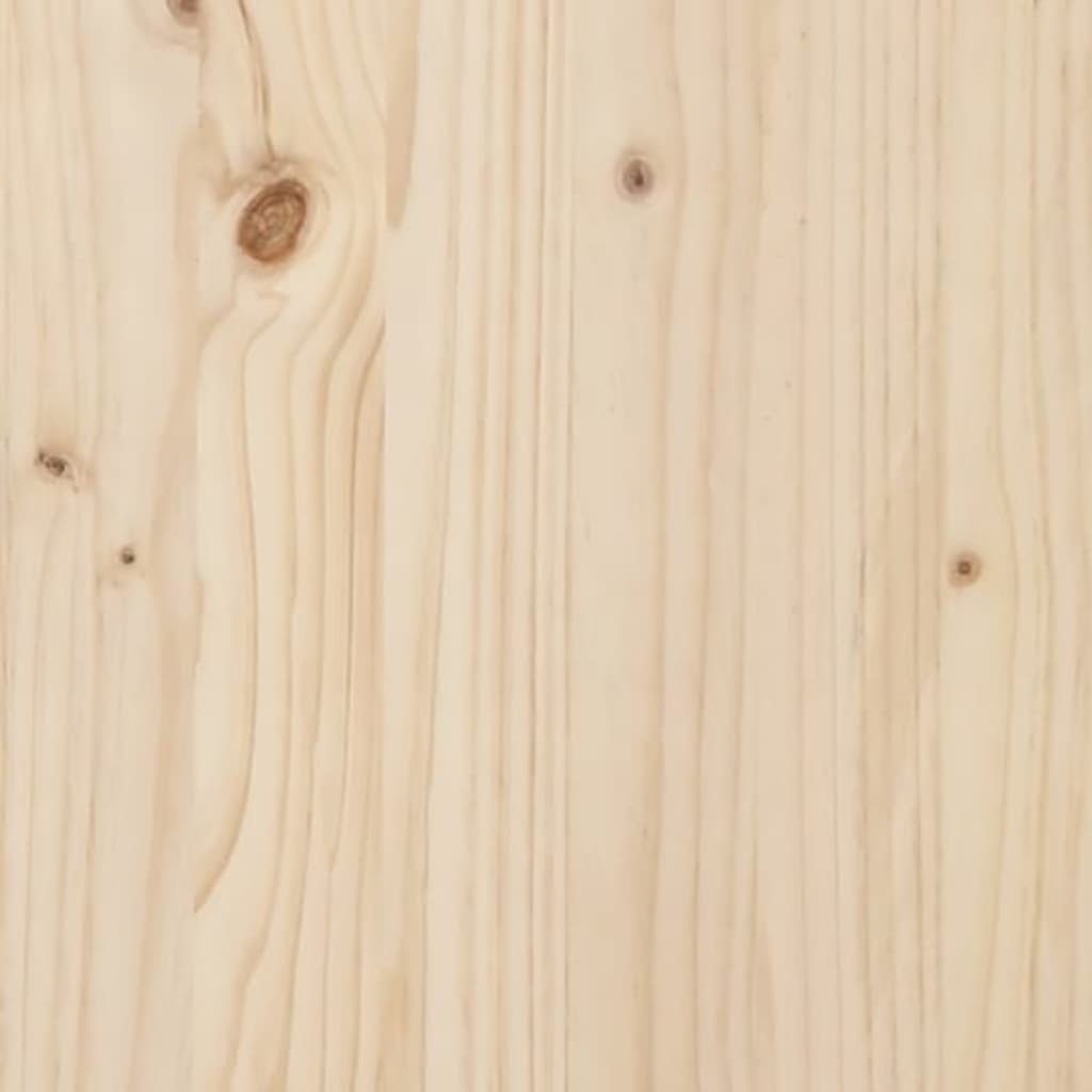 vidaXL Jardinière 50x50x50 cm bois de pin massif